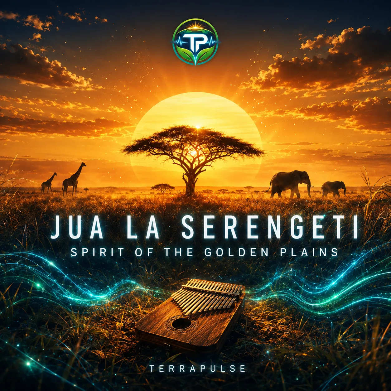 Jua la Serengeti – Spirit of the Golden Plains — TerraPulse Cover