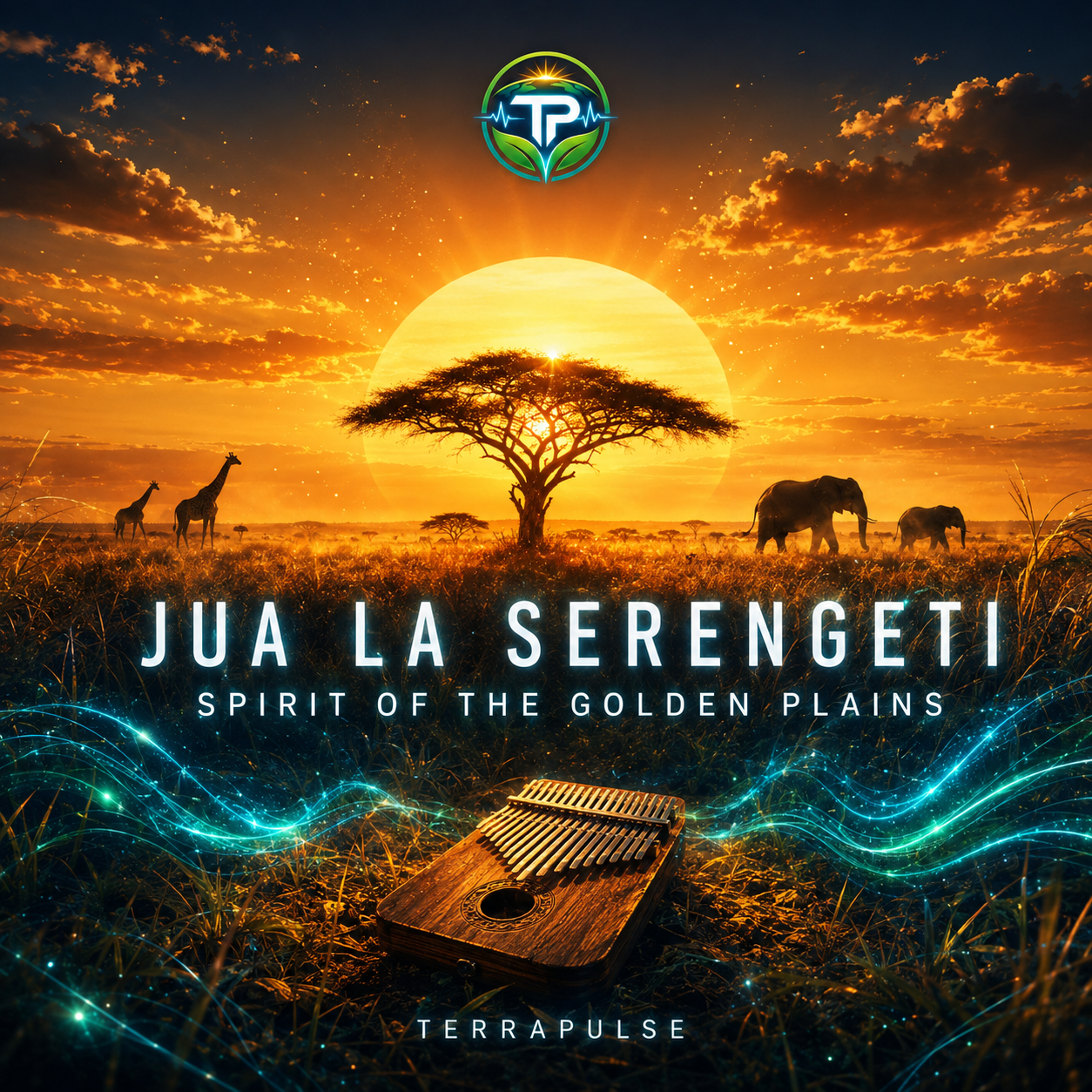Jua la Serengeti – Spirit of the Golden Plains — TerraPulse Cover